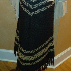 Moda International ~Victoria's Secret Brown Crochet Skirt Small